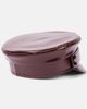 Ruslan Baginskiy Ruslan Baginskiy Faux leather newsboy cap - 5