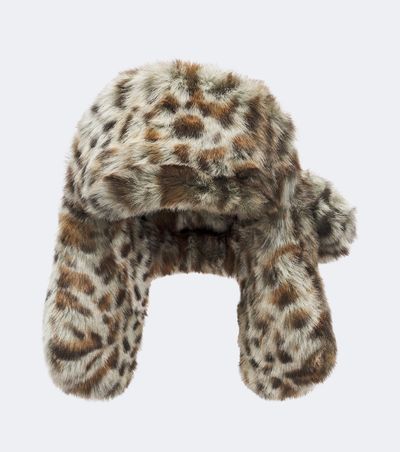 Ruslan Baginskiy Ruslan Baginskiy Leopard-print aviator hat