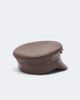 Ruslan Baginskiy Ruslan Baginskiy Logo leather newsboy cap - 4