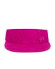 Ruslan Baginskiy Ruslan Baginskiy Monogram-embellished Straw Visor Hat - 1