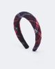 Ruslan Baginskiy Ruslan Baginskiy Plaid headband - 1