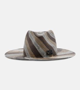 Ruslan Baginskiy Ruslan Baginskiy Striped straw fedora