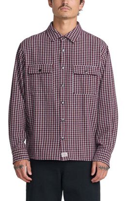 RVCA RVCA Big Flannel Snap Front Shirt