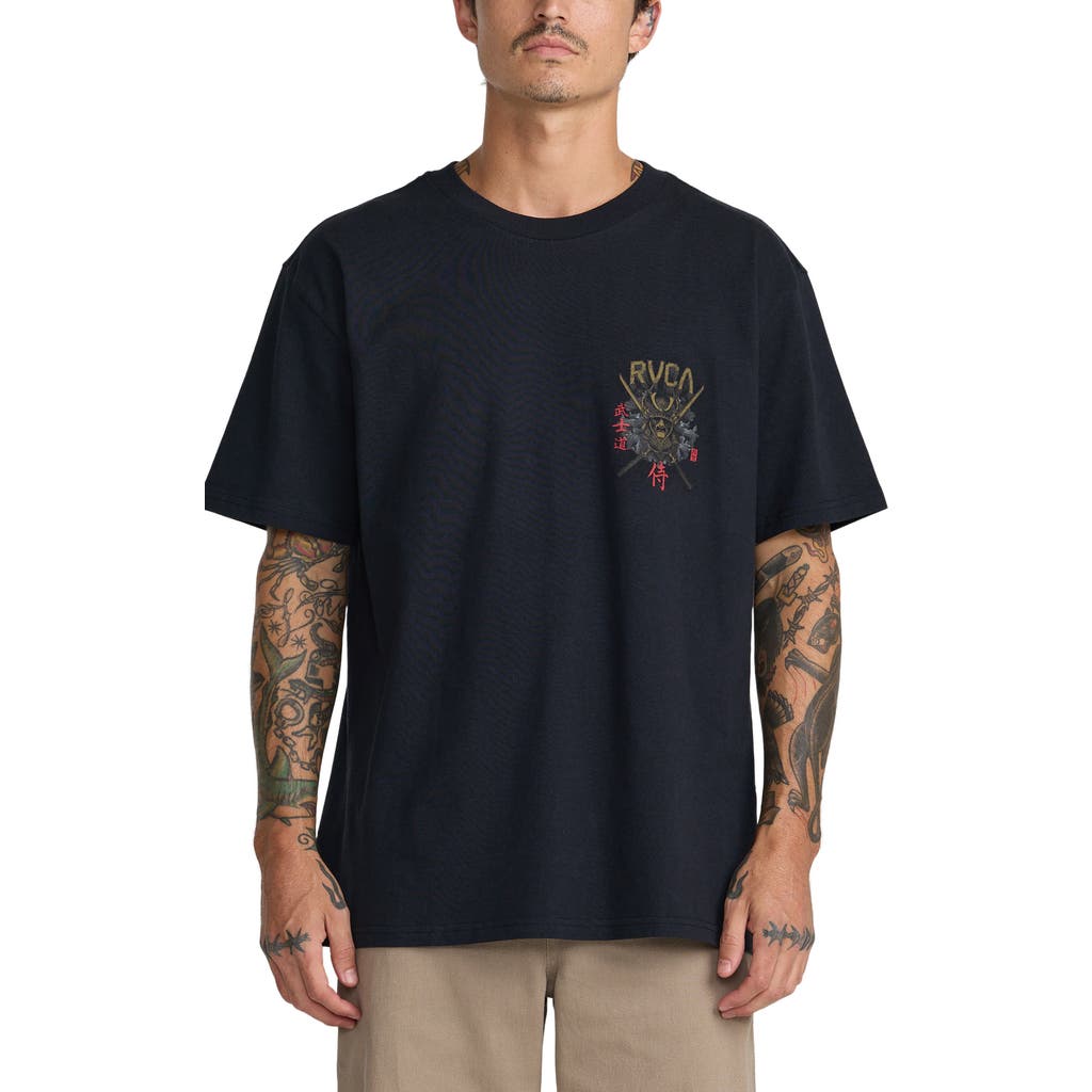 RVCA RVCA Bushido ANP Cotton Graphic T-Shirt