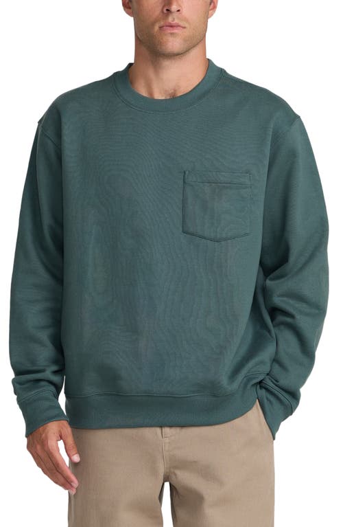 RVCA RVCA Dayshift Pocket Crewneck Sweatshirt