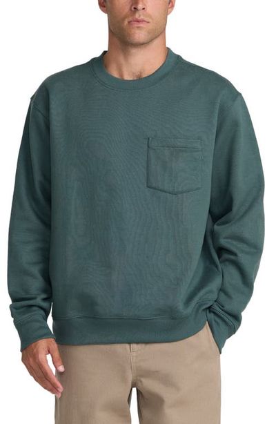 RVCA RVCA Dayshift Pocket Crewneck Sweatshirt