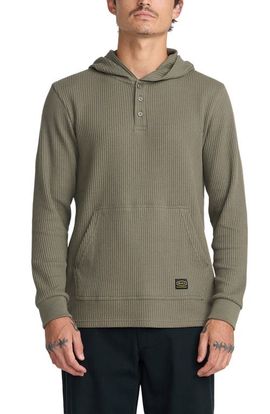 RVCA RVCA Dayshift Thermal Hooded Henley