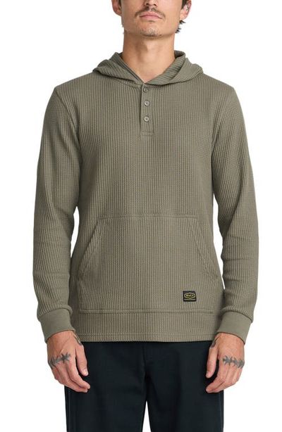 RVCA RVCA Dayshift Thermal Hooded Henley