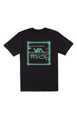 RVCA RVCA Kids' Spray Text Cotton Graphic T-Shirt