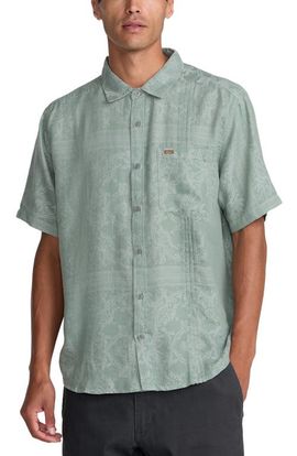 RVCA RVCA Mellowist Short Sleeve Button-Up Shirt