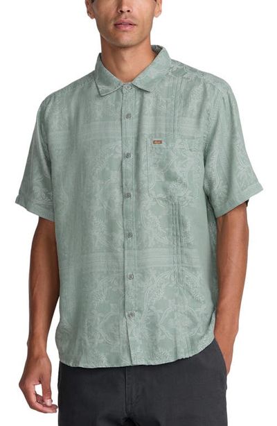 RVCA RVCA Mellowist Short Sleeve Button-Up Shirt