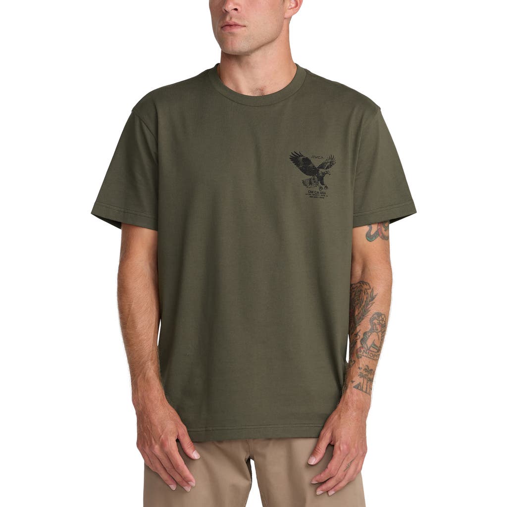 RVCA RVCA Soaring Cotton Graphic T-Shirt