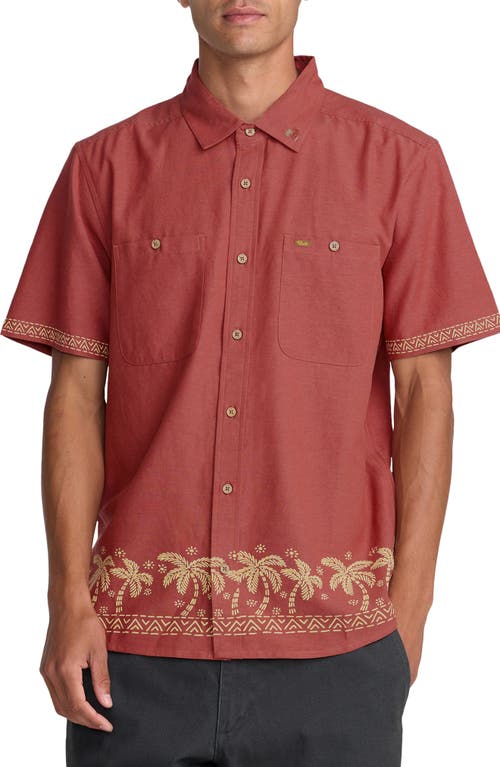 RVCA RVCA Talum Short Sleeve Button-Up Shirt