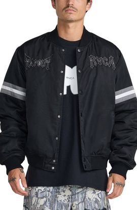 RVCA RVCA x Tapout Satin Bomber Jacket