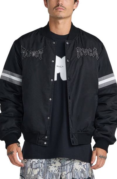 RVCA RVCA x Tapout Satin Bomber Jacket