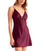 Rya Collection Rya Collection Calypso Charmeuse Tie Neck Chemise - 1