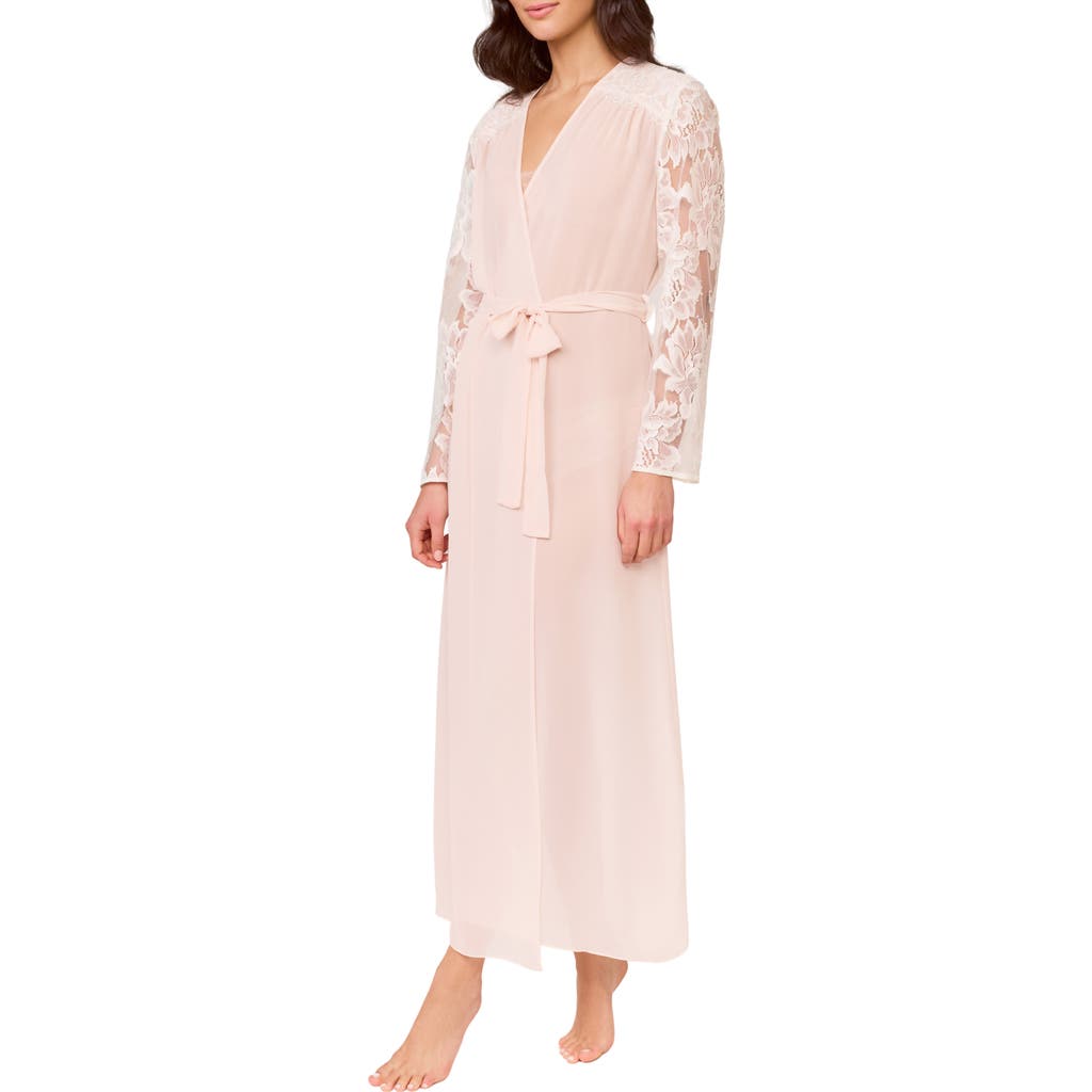 Rya Collection Rya Collection Royale Lace Sleeve Chiffon Robe
