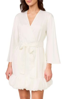 Rya Collection Rya Collection Villa Charmeuse & Organza Wrap