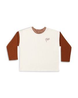 Rylee + Cru Rylee + Cru Boys' Camden Long Sleeved Color Blocked Tee