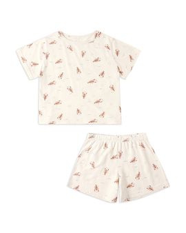 Rylee + Cru Rylee + Cru Boys' Lobster Print Tee & Shorts Play Set