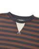 Rylee + Cru Rylee + Cru Boys Oversized Crewneck Mulberry Stripe Sweatshirt - 2