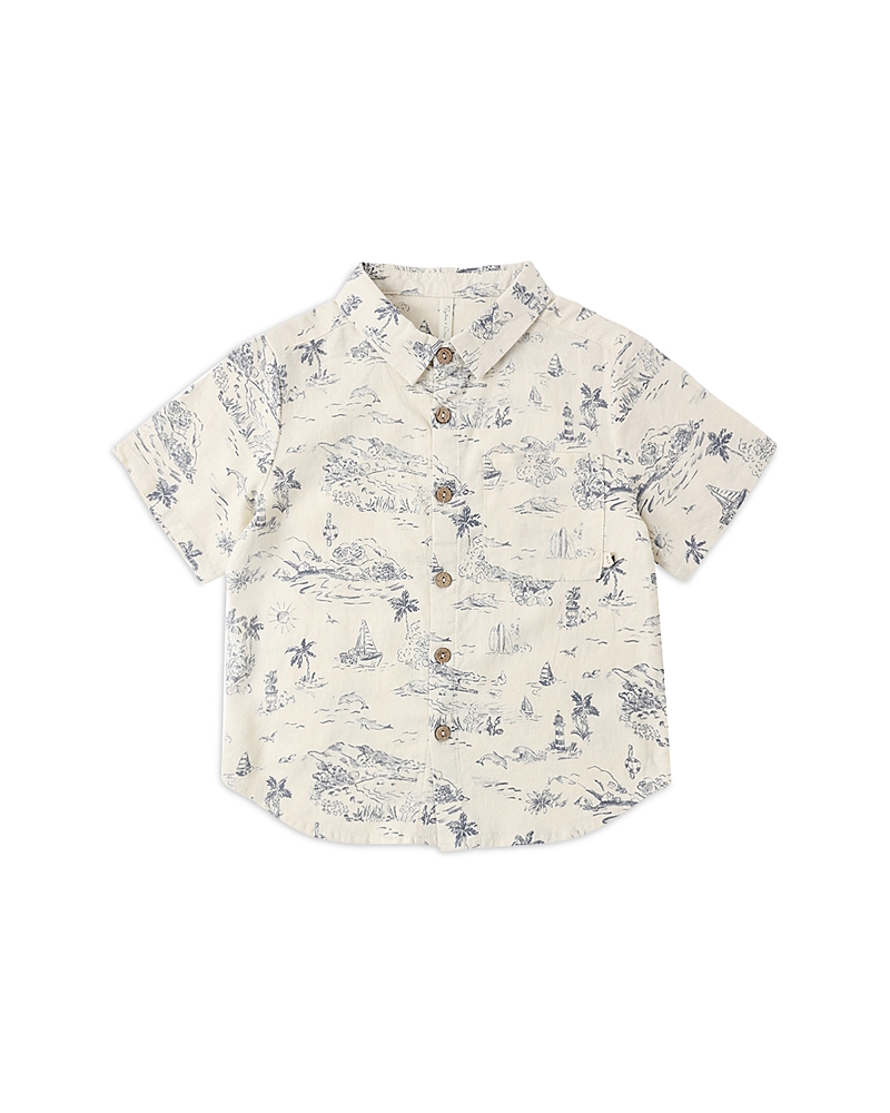 Rylee + Cru Rylee + Cru Boys' Printed Short Sleeved Shirt
