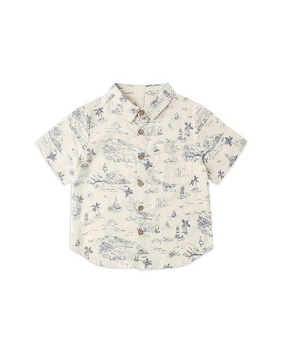 Rylee + Cru Rylee + Cru Boys' Printed Short Sleeved Shirt