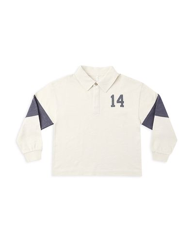 Rylee + Cru Rylee + Cru Boys Rugby Polo Midnight Shirt