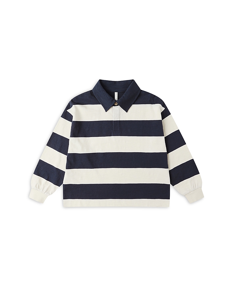 Rylee + Cru Rylee + Cru Boys' Rugby Striped Polo Top