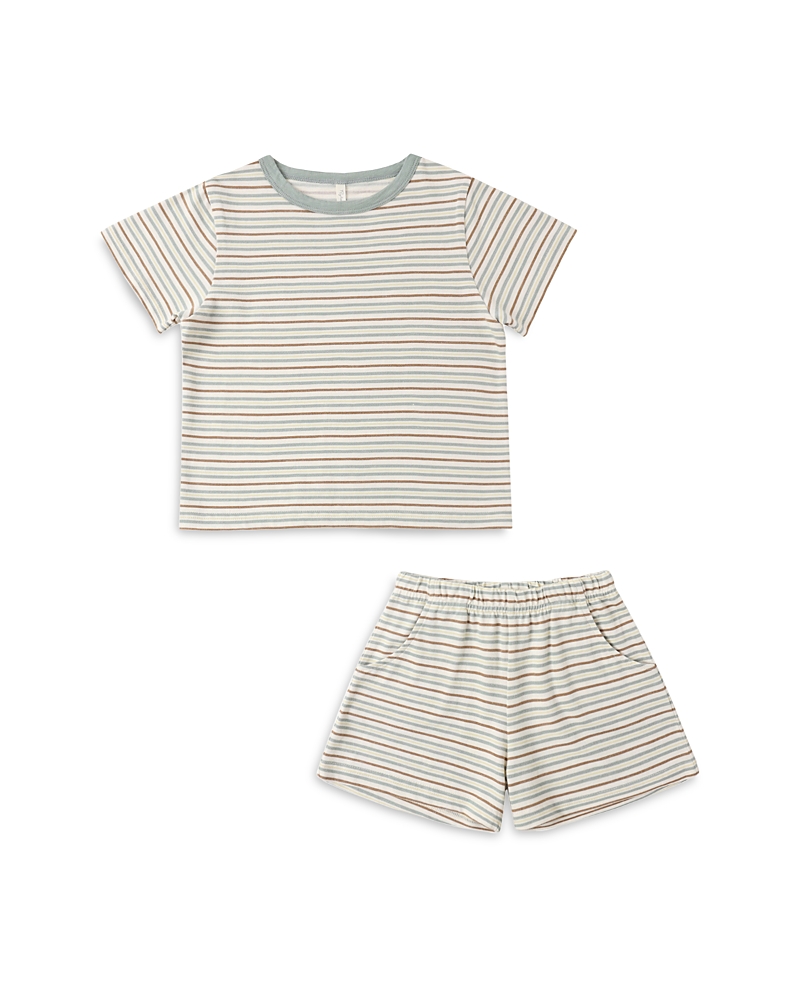 Rylee + Cru Rylee + Cru Boys' Striped Tee & Shorts Play Set