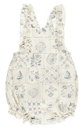 Rylee + Cru Rylee + Cru Chiara Tile Bubble Romper
