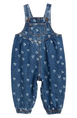 Rylee + Cru Rylee + Cru Ditsy Heart Overalls