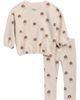 Rylee + Cru Rylee + Cru Floral Print Long Sleeve Stretch Cotton T-Shirt & Joggers Set - 1