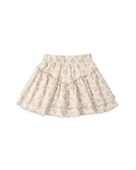 Rylee + Cru Rylee + Cru Girls' Blossom Tiered Mini Skirt