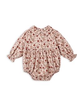 Rylee + Cru Rylee & Cru Girls' Cora Floral Print Romper