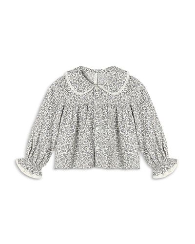 Rylee + Cru Rylee + Cru Girls' Kat Floral Blouse