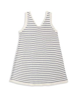 Rylee + Cru Rylee + Cru Girls' Striped Crochet Tank Mini Dress