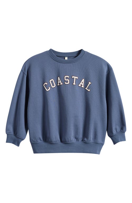 Rylee + Cru Rylee + Cru Kids' Coastal Graphic Print Sweatshirt