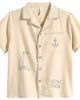 Rylee + Cru Rylee + Cru Kids' Embroidered Sailor Camp Shirt - 1