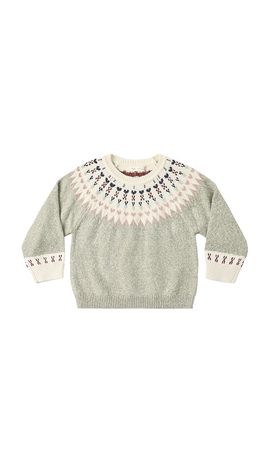 Rylee + Cru Rylee + Cru Kids Fair Isle Sweater