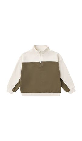 Rylee + Cru Rylee + Cru Kids Quarter Zip Crew