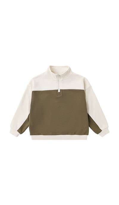 Rylee + Cru Rylee + Cru Kids Quarter Zip Crew
