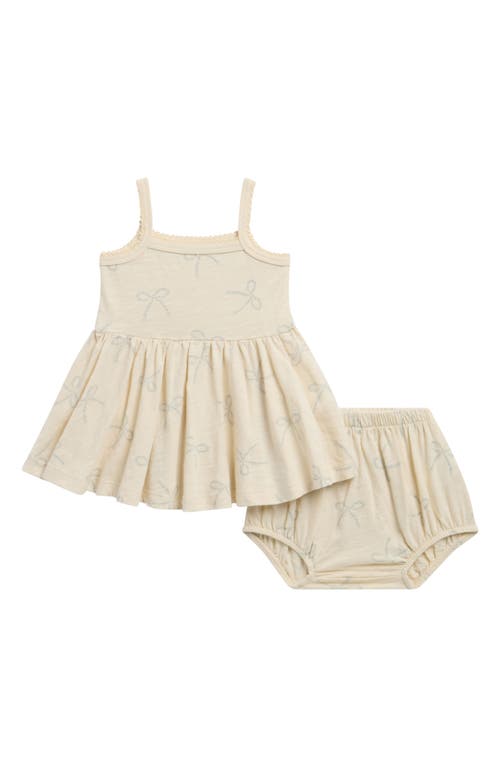 Rylee + Cru Rylee + Cru Lea Sailor Bow Sleeveless Dress
