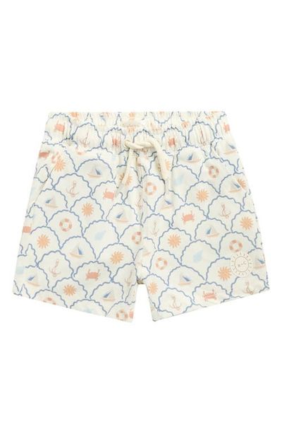 Rylee + Cru Rylee + Cru Nautical Print Board Shorts