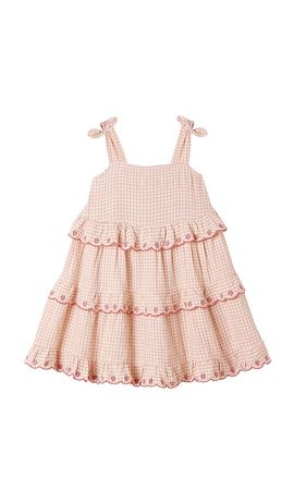 Rylee + Cru Rylee + Cru Ruffled Swing Dress