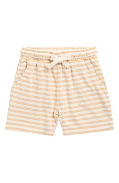 Rylee + Cru Rylee + Cru Sam Stripe Cotton Drawstring Shorts