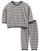Rylee + Cru Rylee + Cru Stripe Cotton Sweatshirt & Joggers Set - 1