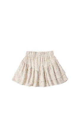 Rylee + Cru Rylee + Cru Tiered Mini Skirt