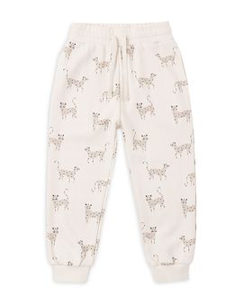 Rylee + Cru Rylee + Cru Unisex Leopards Print Jogger Sweatpants