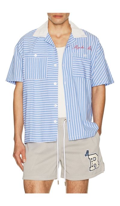Ryoko Rain Ryoko Rain Oxford Pinstripe Button Up Shirt